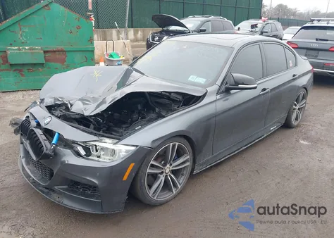 2016 BMW 340I xDrive из США, поврежденный, VIN WBA8B7C56GK368840